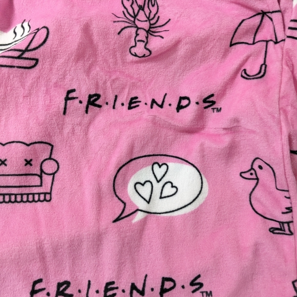 FRIENDS Women's Plus Size Super Soft Cozy Pajama Pants With Pockets, Size 2X NEW - Picture 6 of 8